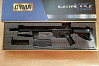 Обзор Cyma M4 URX rail 8